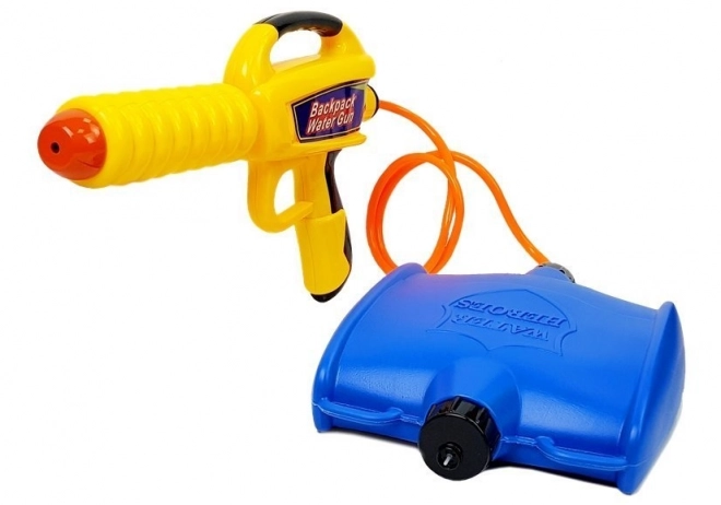 Water Gun with 1080ml Tank Yellow and Blue