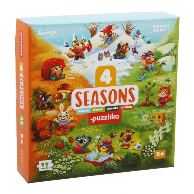 Educational Puzzle Four Seasons