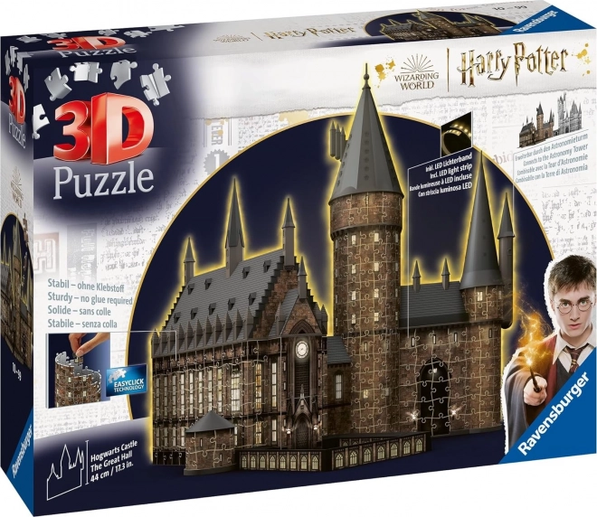 Hogwarts Castle Great Hall Night Edition Puzzle