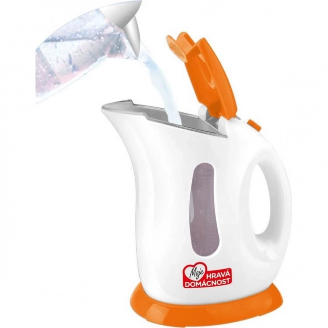 Bollitore elettrico con voce ceca