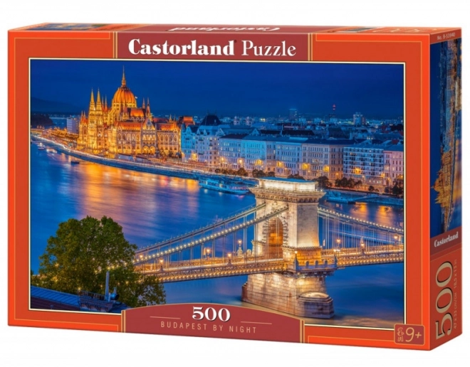 Budapest by Night Jigsaw Puzzle 500 Pieces