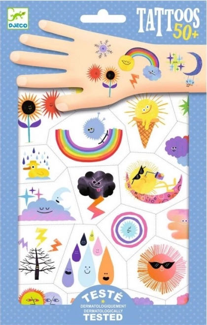 Djeco Weather Tattoos