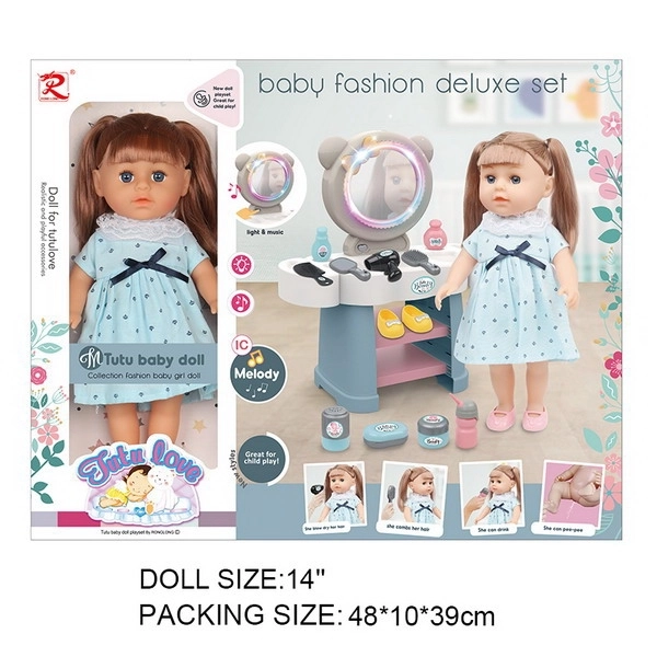 Interactive Doll Kinga with Vanity and Accessories