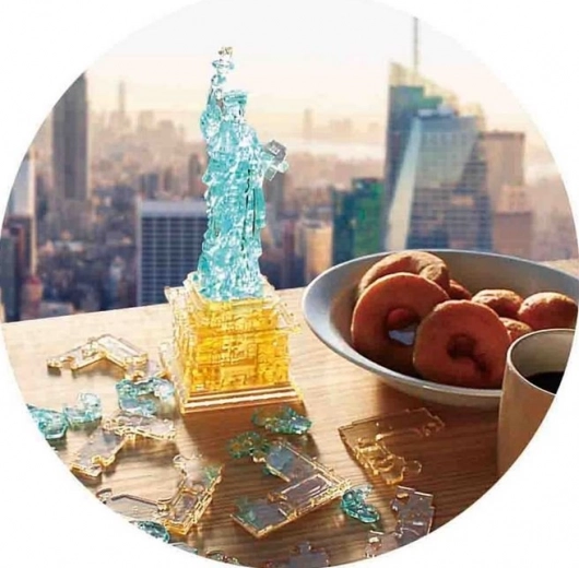 Detailed 3D Statue of Liberty puzzle