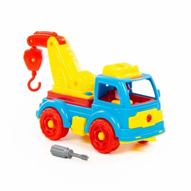 Crane Tow Truck DIY Construction Toy