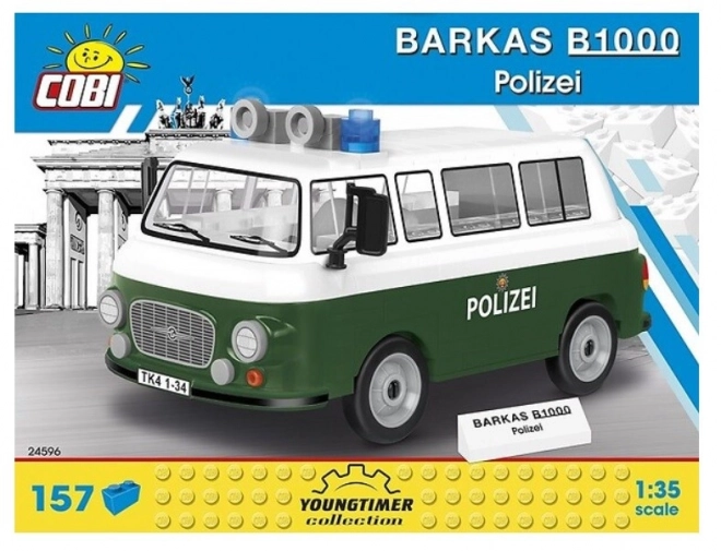 Cobi Barkas B1000 Police Model Set