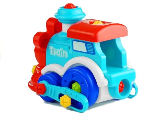 Colorful Modifiable Train Set for Kids