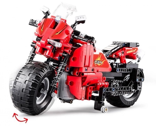 Cada Remote-Controlled Motorcycle Building Set