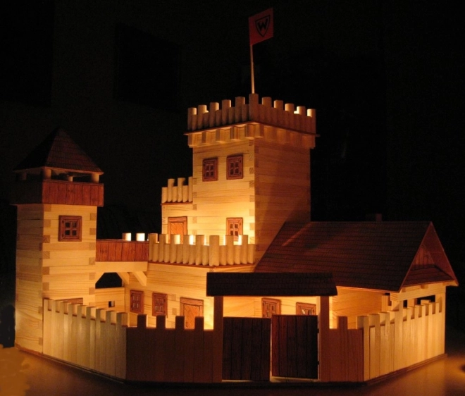 Wooden Castle Model Kit Walachia