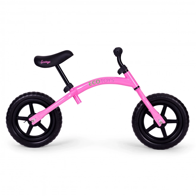 Children's Balance Bike with EVA Wheels - Pink