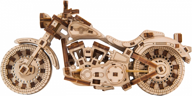 Wooden 3D Cruiser V-Twin Motorcycle Puzzle