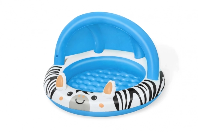 Inflatable Zebra Pool With Sunshade Bestway