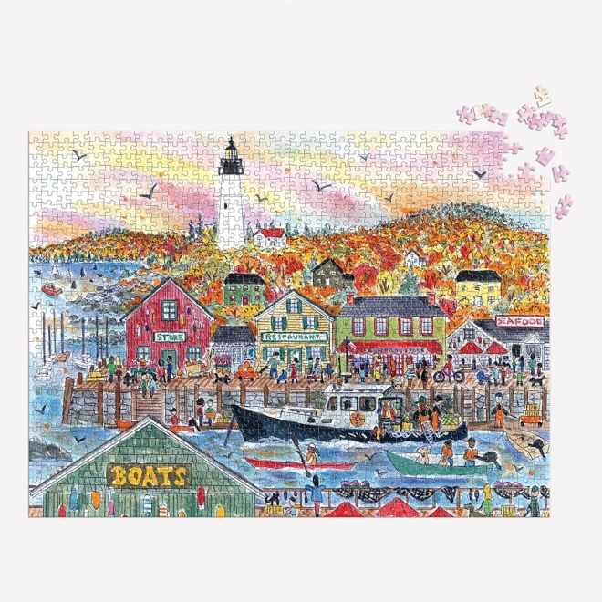 Autumn by the Sea 1000 Piece Puzzle