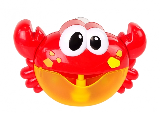 Bath Toy Bubble Maker Red Crab