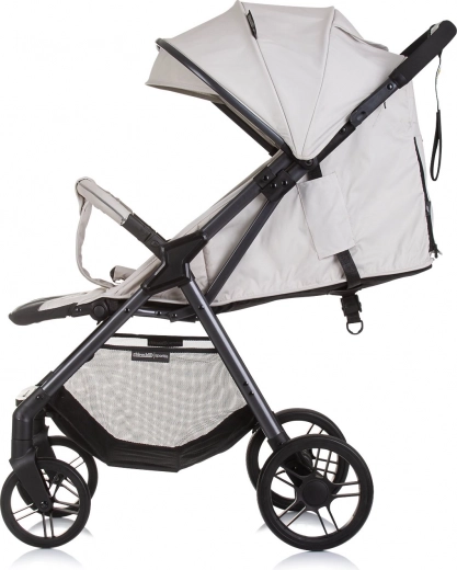 Suspended wheels and reliable brake