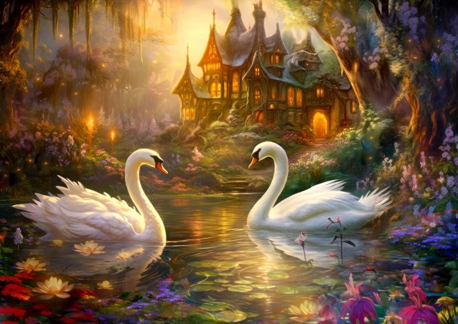 Swan Song Puzzle 1000 Pieces