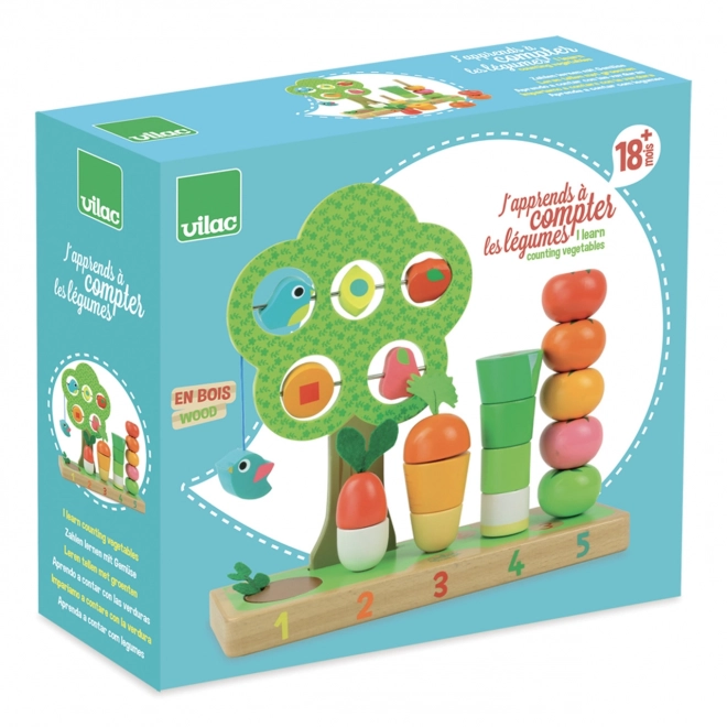 Vilac Learn to Count Garden Game