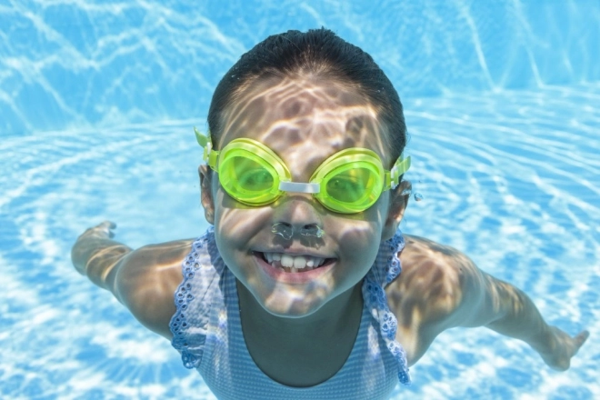 Schwimmbrille Aqua Burst für Kinder - 3er Pack