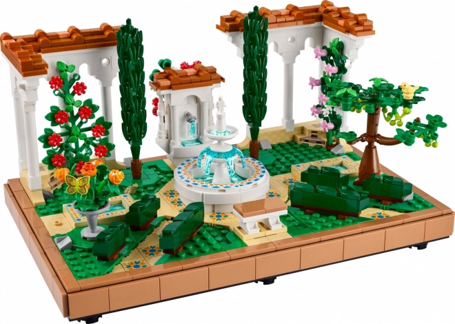 Lego Icons Garden Fountain Set for Adults