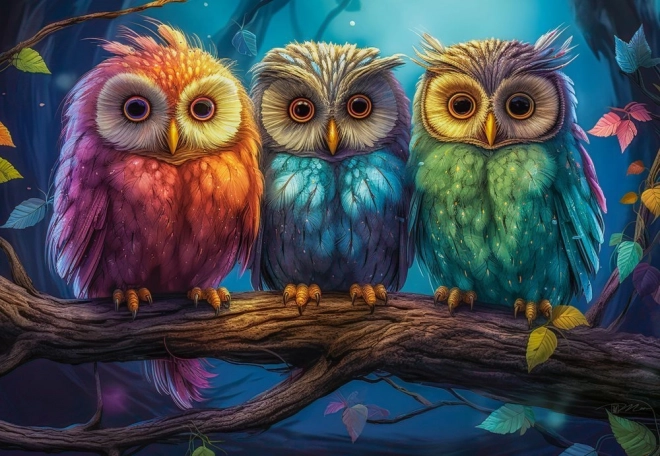 Three Little Owls Puzzle by Castorland – B-030569