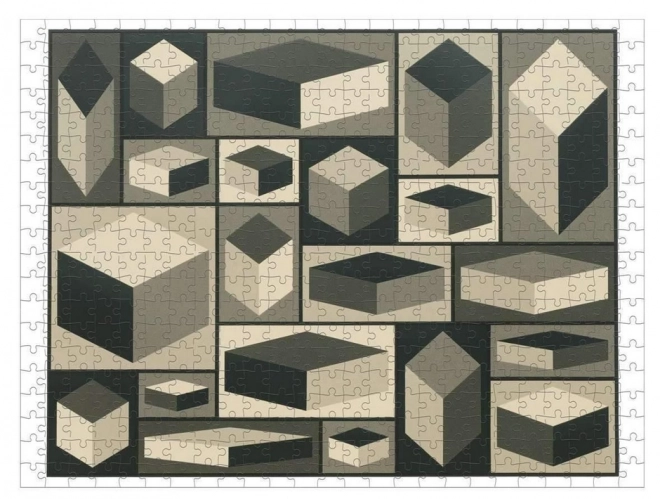 Galison Sol Lewitt Double Sided Puzzle 500 Pieces