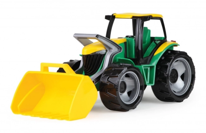 Green and Yellow Tractor with Scoop