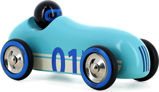Vilac Wooden Car Old Sport Turquoise