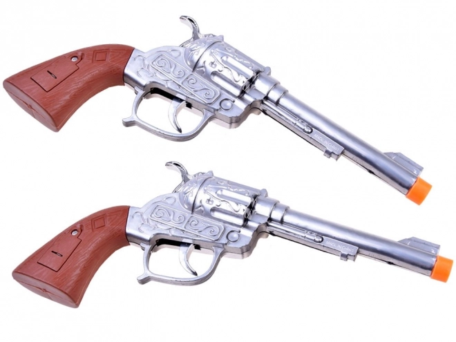 Cowboy Play Set with Sound Effect Revolver