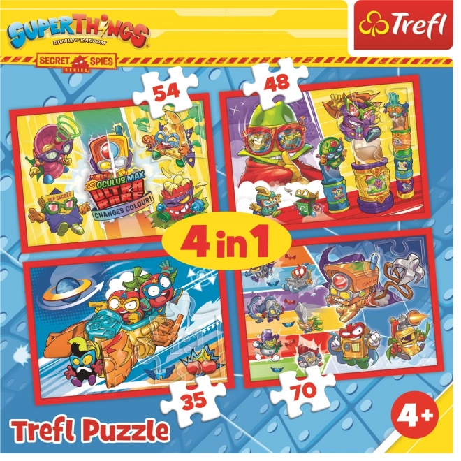 Super Things Secret Spies Puzzle Set