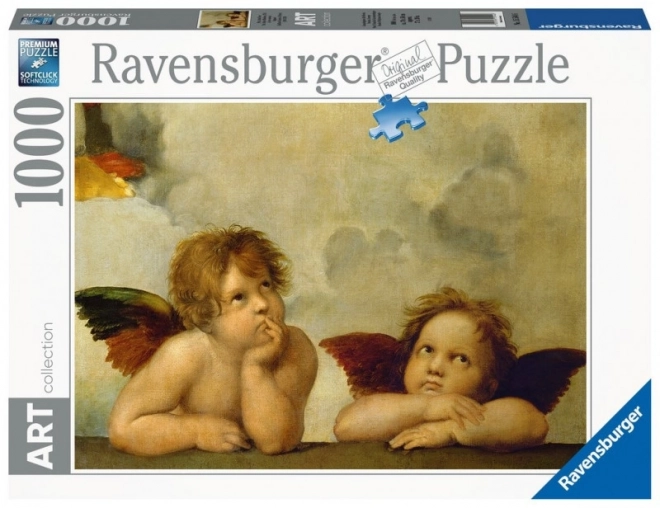 Ravensburger Art Puzzle: Sistine Madonna Angels 1000 Pieces