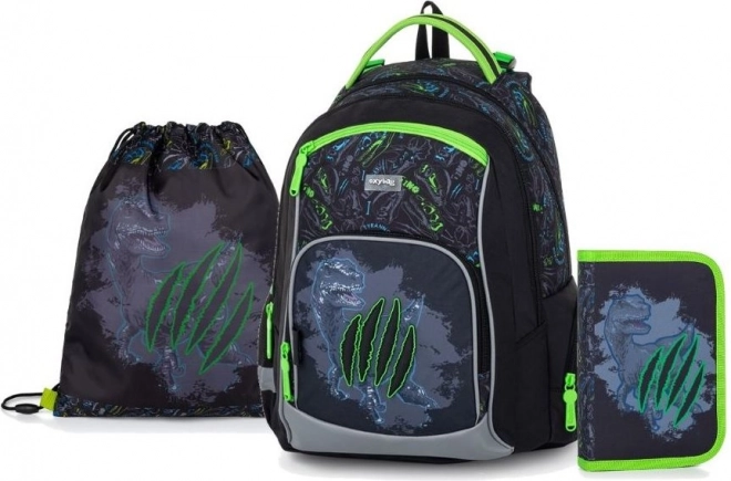 Oxybag school set 3 pieces Oxy Go Dino