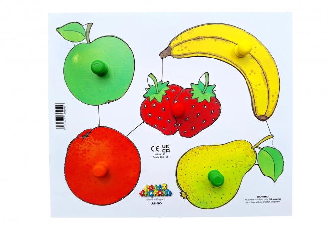 Fruit Cutting Wooden Puzzle by Just Jigsaws