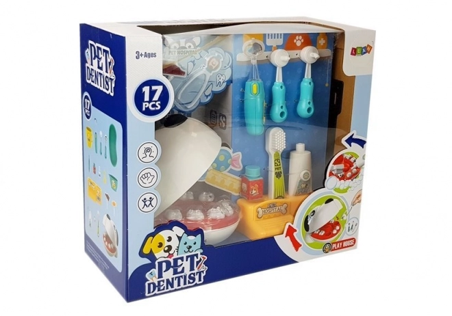 Toy Dentist Kit for Kids with Dog