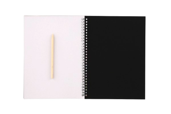 Rainbow Scratch Notebook