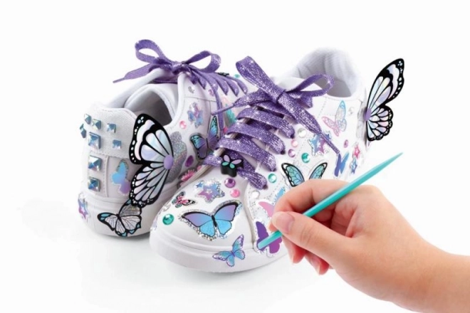 Decorative Shoe Stickers Butterfly