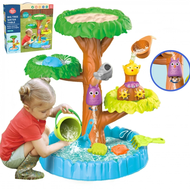 Woopy Water Table and Sandpit Fun Tree