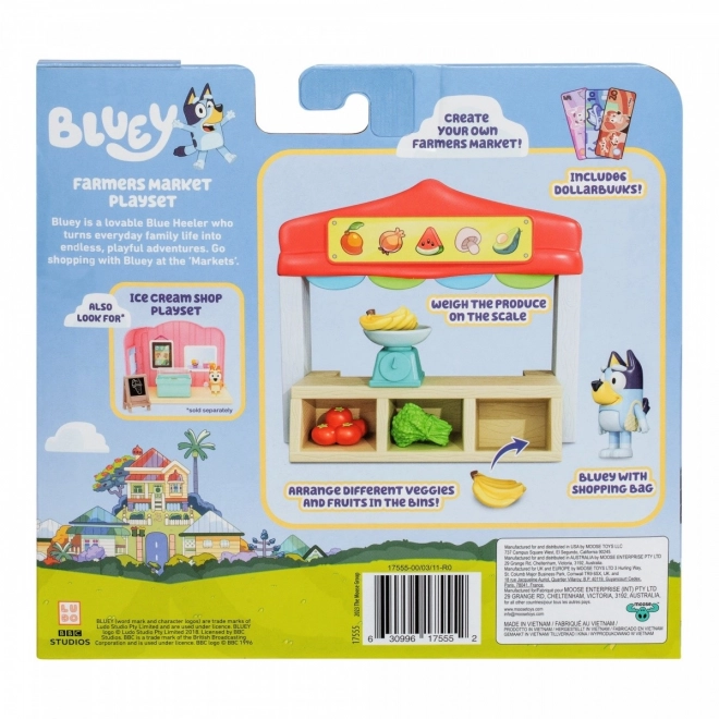 Bluey Grocery Store Play Set