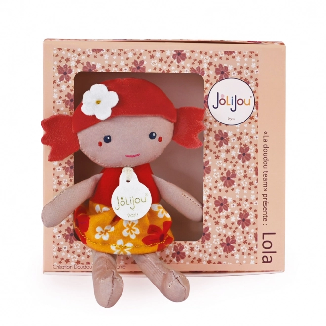 Doudou Doll Lola 16 cm Red