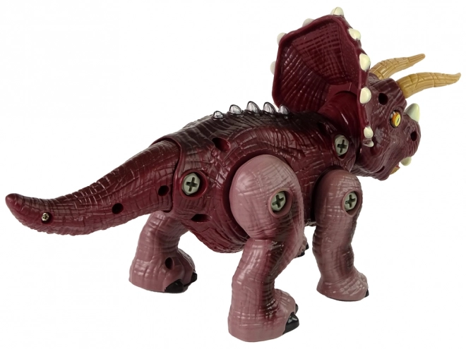 Screwable Dinosaur Toy with Drill