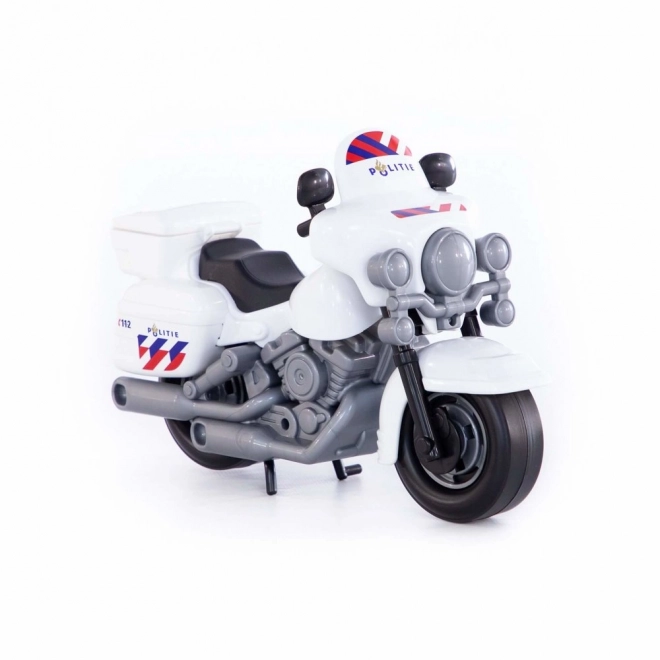 Police Motorcycle for Kids White