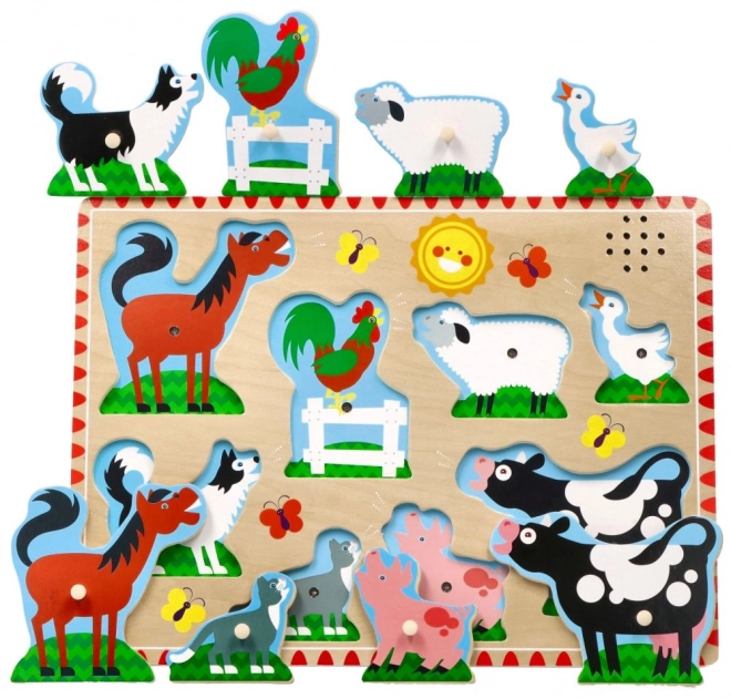 Sound Puzzle - Farm Animals