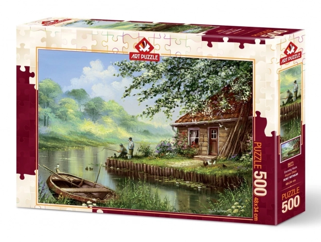 Evening Fishing Jigsaw Puzzle 500 Pieces