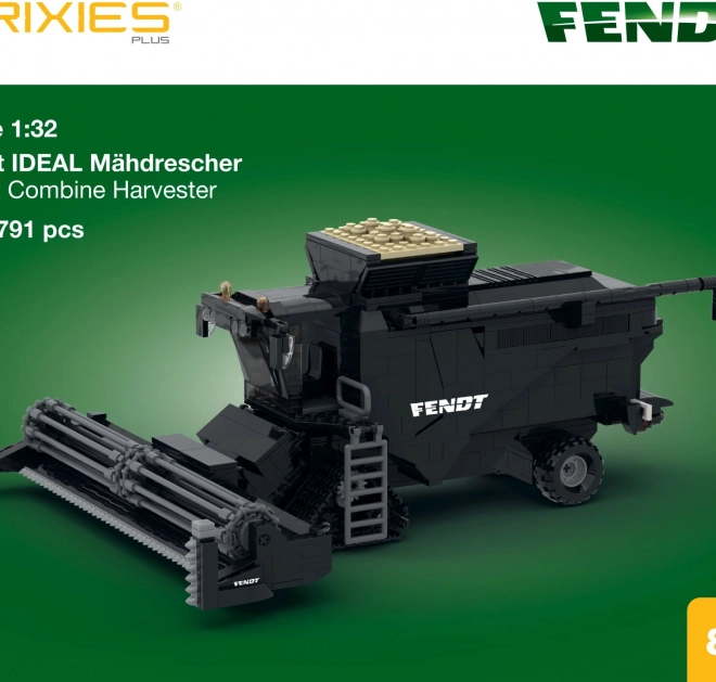 Brixies Plus Fendt Ideal Combine Harvester Building Set 1:32