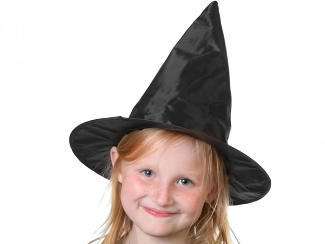 Halloween Witch Costume Hat Black