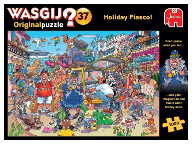 Wasgij Original Puzzle - Unfortunate Holiday