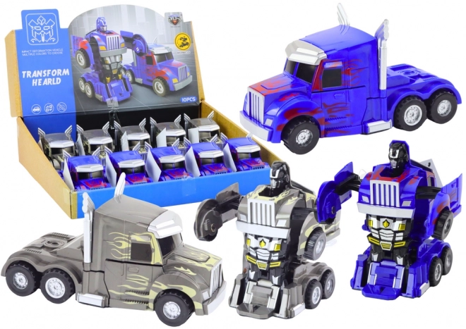 2-in-1 Transforming Robot Truck Toy