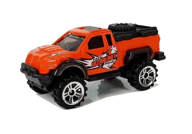 Terrain Cars Set Jeep in Various Colors