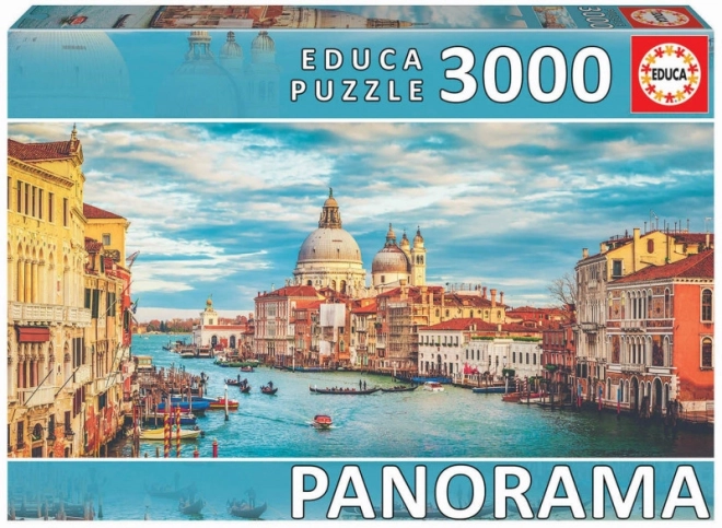 Educa Panoramic Puzzle Canal Grande Venice 3000 Pieces