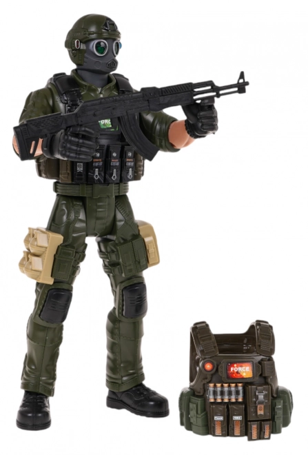 Soldier Action Figure with Accessories