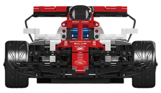 Red Racing Car Building Blocks Set